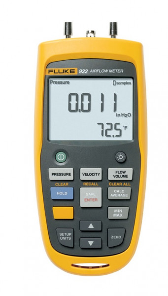 Тестер FLUKE, воздушный, с дисплеем, питание: батарейки, корпус: пластик, (2679822)