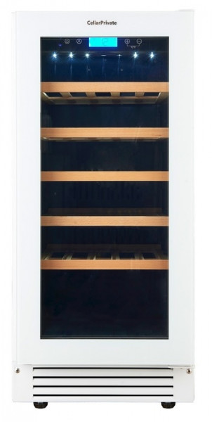 Встраиваемый винный шкаф 22-50 бутылок Cellar Private CP032-1TWH