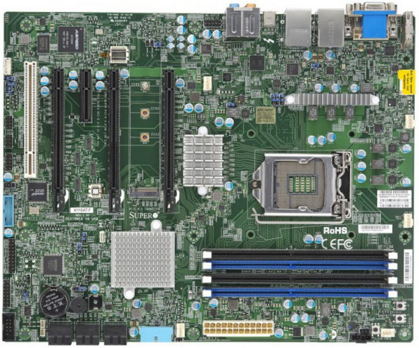 Серверная материнская плата SuperMicro X11SAT-F-B