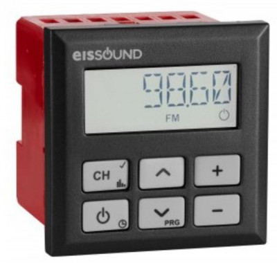 Блок управления FM с дисплеем Eissound 32851 black