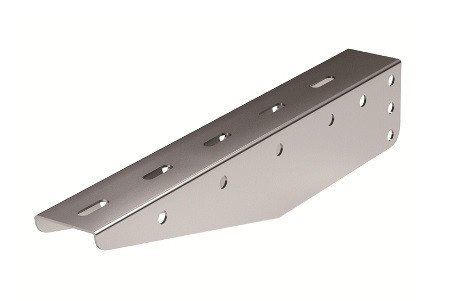 Кронштейн DKC, настенный, для лотков h =200мм, 44 мм, толщина: 1,5 мм, нерж. сталь, покрытие: Inox 304
