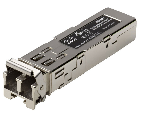 Модуль Cisco, Small Business, портов: 2, LC (duplex), действие до 550 м, (MGBSX1)