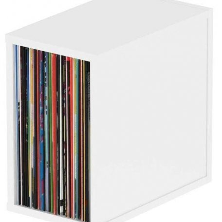 Система хранения виниловых пластинок Glorious Record Box White 55