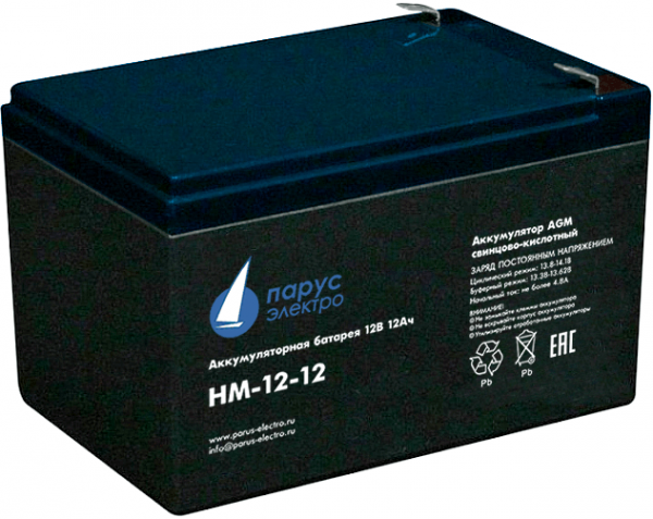 Аккумуляторная батарея Парус электро HM-12-12