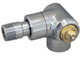 Вентиль термостатический Oventrop DN-15 1/2" 1/2" ВН серия E правое подключение