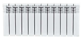 Алюминиевый радиатор OGINT Delta Plus 350 12 секц Qну=1236Вт