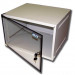 Шкаф телекоммуникационный настенный TWT Lite, 19", 15U, 769х600х450 мм (ВхШхГ), дверь: стекло, боковая панель: сплошная, разборный, цвет: серый