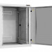 Шкаф телекоммуникационный настенный TLK Classic II, 19", 15U, 770х600х600 мм (ВхШхГ), дверь: стекло, боковая панель: сплошная съемная, разборный, цвет: серый