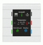 Сенсорный выключатель MDT technologies BE-GT20W.01 KNX II Smart 4/6/8/12x канальный (6 сенсорных зон), цветной активный дисплей для отображения функции и статуса, автоматическая яркость дисплея, функция шлепка для переключения каналов, 92