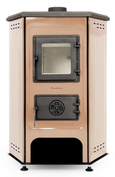 Дровяная печь MBS CORNER CREAM