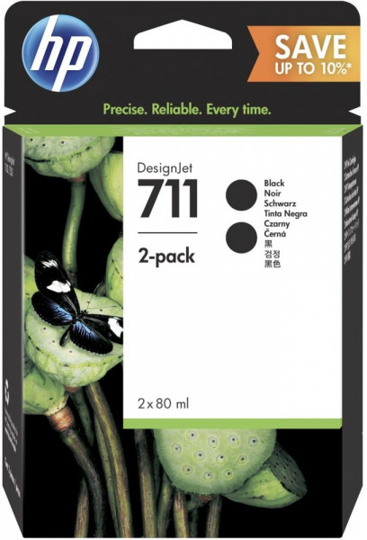 Картридж HP P2V31A (№711) Black
