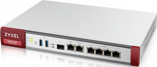 Межсетевой экран Zyxel ZyWall USG FLEX 200 (RU0102F)