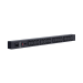 Блок силовых розеток CyberPower Basic, вертикальный, неуправляемый, IEC 320 C13 х 16, вход IEC 320 C14, шнур 3 м, 610х44,5х38 мм (ВхШхГ), 10А, автомат, чёрный, 3 компл.кронштейнов