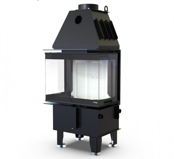 Трёхсторонняя дровяная топка DEFRO HOME INTRA XSM C, трехсторонний