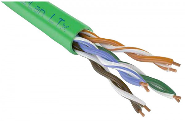 Кабель «витая пара» (LAN) для структурированных систем связи ParLan U/UTP Cat5e PVCLS нг(А)-FRLSLTx 4х2x0,52