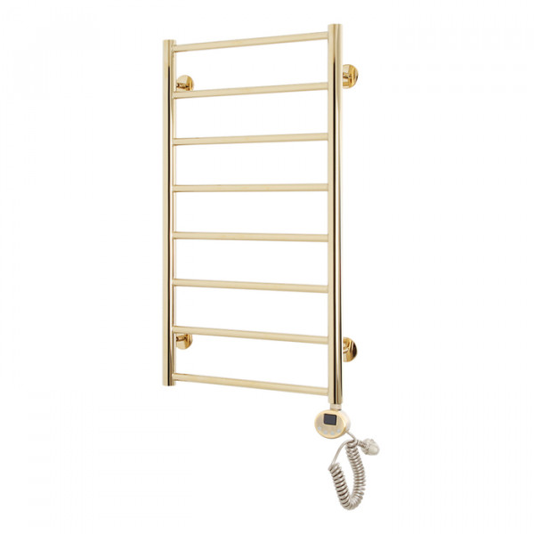 Электрический полотенцесушитель Domoterm Медея П8 400x800 ER золото