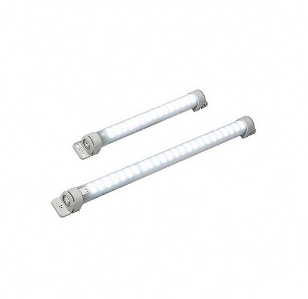 Панель осветительная STEGO LED 021 Varioline , 400х44 мм (ВхШ), 100-240 (ac)V, для электротехнических шкафов, пластик, цвет: прозрачный, выключатель, крепление винтами