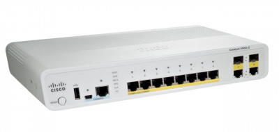 Коммутатор Cisco, WS-C2960C-8PC-L