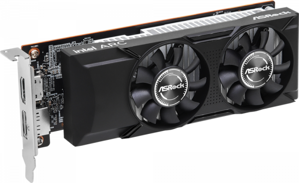 Видеокарта Intel Arc A380 ASRock Low Profile 6Gb (A380 LP 6G)