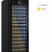 Отдельностоящий винный шкаф 101-200 бутылок Libhof SRD-181 Black