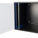 Шкаф телекоммуникационный настенный Datarex, 19", 12U, 490х600х600 мм (ВхШхГ), дверь: стекло, боковая панель: сплошная съемная, разборный, цвет: чёрный