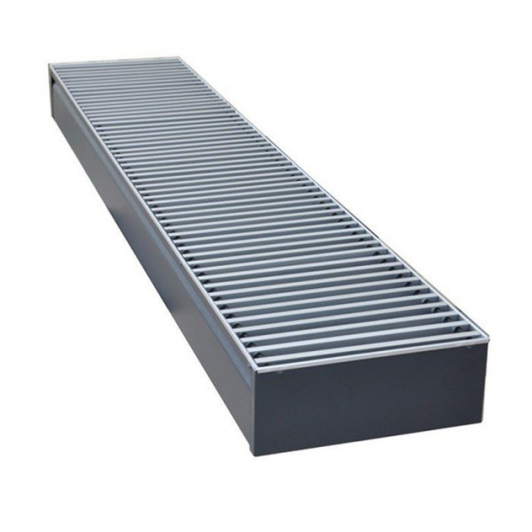 Внутрипольный конвектор длиной 2,1 м - 3 м Elsen EKN.240.90.2400