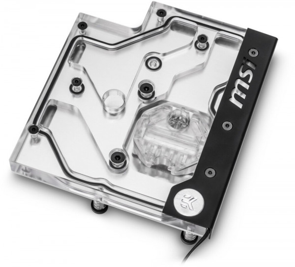 Водоблок для платы EKWB EK-FB MSI X470 M7 RGB Monoblock Nickel
