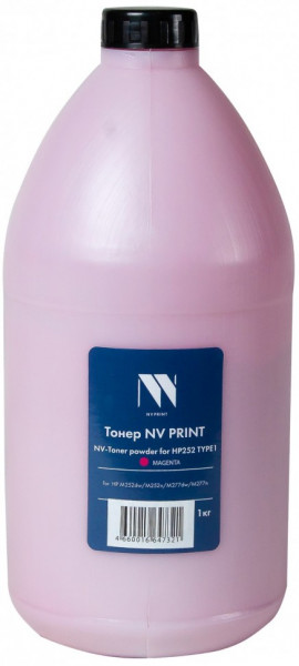 Тонер NV Print HP252-TYPE1-1KGM Magenta