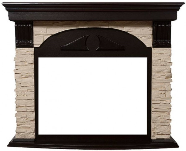 Широкий портал Firelight Torre 30S Слоновая кость/Венге