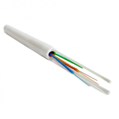 Кабель волоконно-оптический одномодовый FO-DPE-IN-9S-4-LSZH-WH