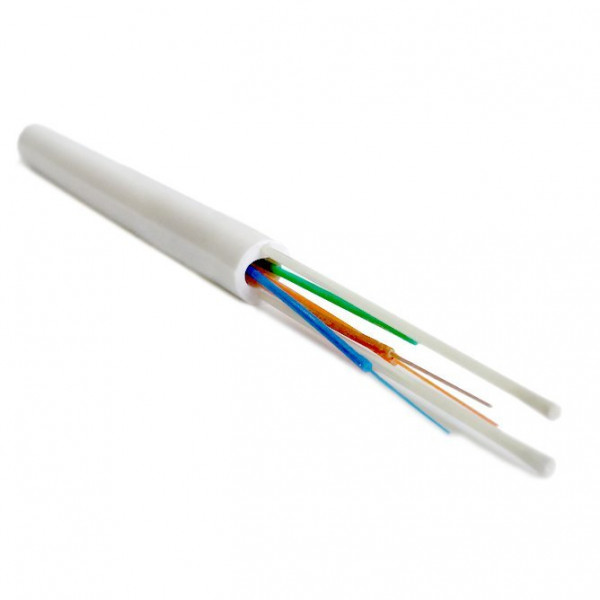 Кабель волоконно-оптический одномодовый FO-DPE-IN-9S-4-LSZH-WH