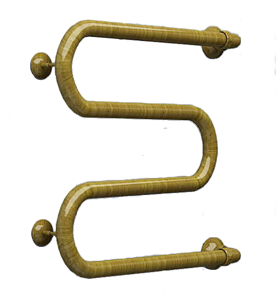 Водяной полотенцесушитель Ника SIMPLE М-1 бронза 60х60 "1