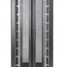 Шкаф серверный напольный Eurolan Rackcenter D9000, IP20, 48U, 2320х750х1200 мм (ВхШхГ), дверь: двойная распашная, перфорация, задняя дверь: двойная распашная, перфорация, боковая панель: сплошная, 2 части, собранный, цвет: чёрный, (60F-48-7C-95BL)
