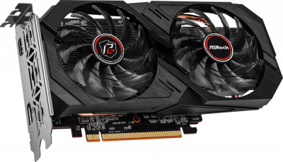 Видеокарта AMD Radeon RX 6500 XT ASRock Phantom Gaming D OC 4Gb (RX6500XT PGD 4GO)