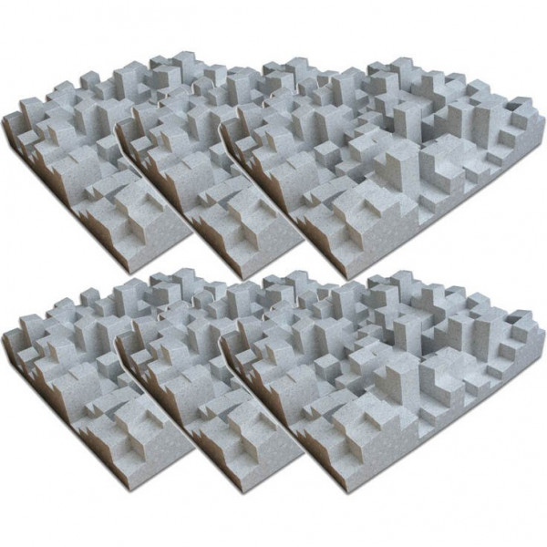 Диффузионная панель Vicoustic Multifuser DC2 grey (6 панелей)