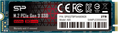 Накопитель SSD 2Tb Silicon Power P34A80 (SP002TBP34A80M28)