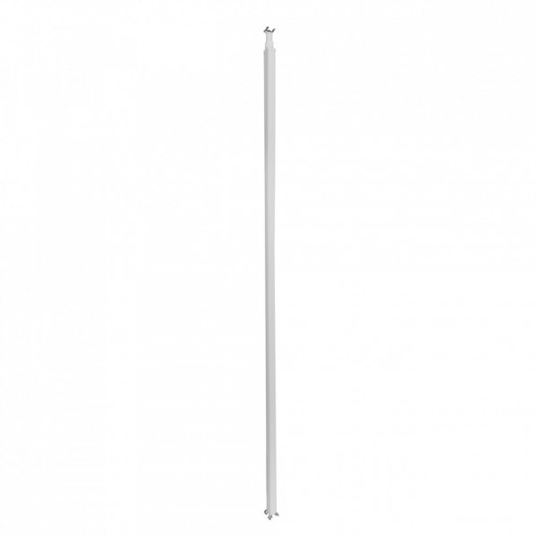 Колонна 2-х секционная Legrand Snap-On, 2700 мм В, цвет: алюминий, с крышкой из алюминия 80мм