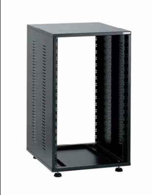Шкаф рэковый EuroMet EU/R-12 (12U, глубина 440мм, сталь черного цвета) #00433
