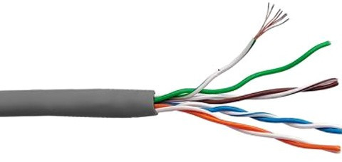 Бухта Lanmaster LAN-5EUTP-PT-LSZH-GY, 305м