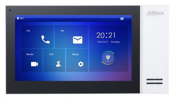 Монитор IP-видеодомофона цветной DH-VTH2421FW-P (DHI-VTH2421FW-P)