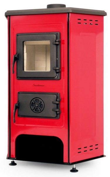 Дровяная печь MBS CORNER RED