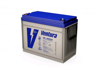 Аккумулятор для ИБП Ventura HRL, 279х173х341 мм (ВхШхГ),  необслуживаемый свинцово-кислотный,  12V/150 Ач, цвет: серый, (HRL 12650W)
