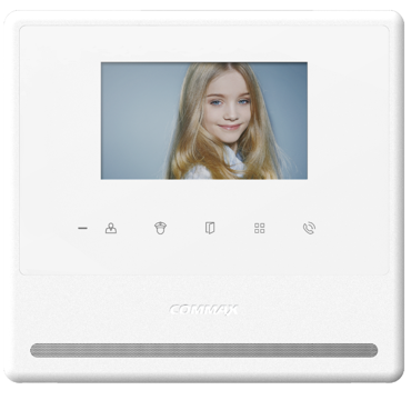 Монитор видеодомофона цветной CDV-43Y/VZ (белый)