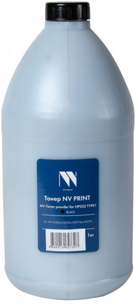Тонер NV Print HP252-TYPE1-1KGBK Black