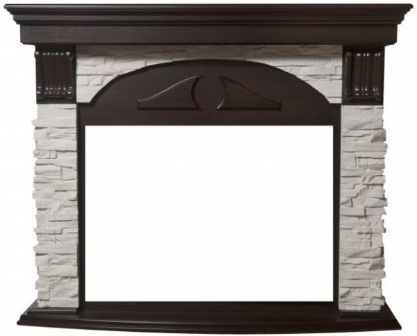 Широкий портал Firelight Torre 30S Белый/Темный дуб