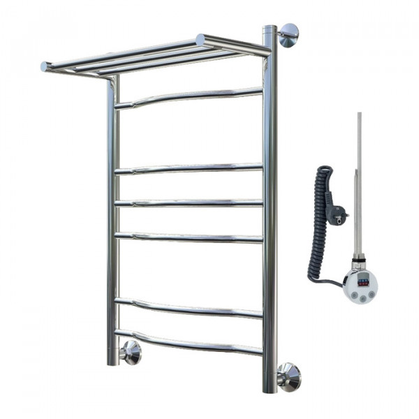 Электрический полотенцесушитель Тругор Лотос эл ТЭН 3 П 80*50 (ЛЦ28)