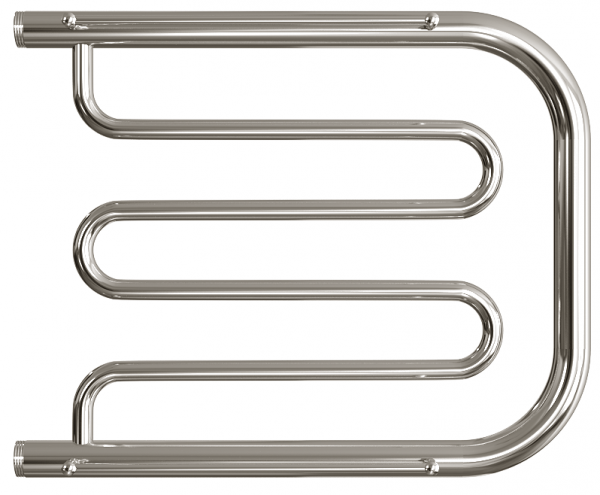 Водяной полотенцесушитель Двин D с полочкой (1") 50/60
