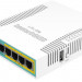 Маршрутизатор Mikrotik, HEX PoE, портов: 6, LAN: 4, USB: Да, 29х114х137 мм (ВхШхГ), цвет: белый, порт SFP, RB960PGS