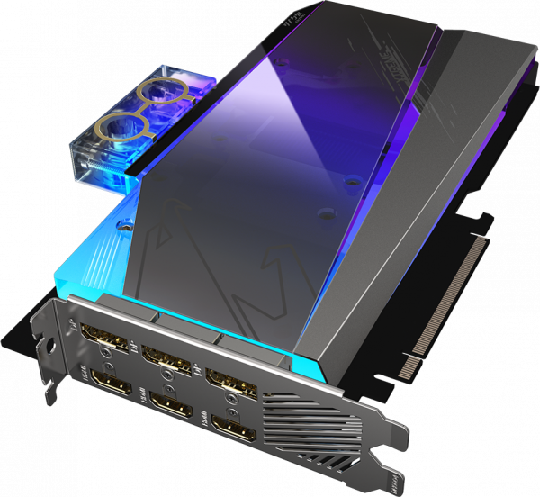 Видеокарта NVIDIA GeForce RTX 3080 Gigabyte 10Gb LHR (GV-N3080AORUSX WB-10GD 2.0)