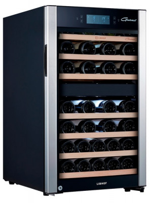 Отдельностоящий винный шкаф 22-50 бутылок Libhof GPD-45 Premium